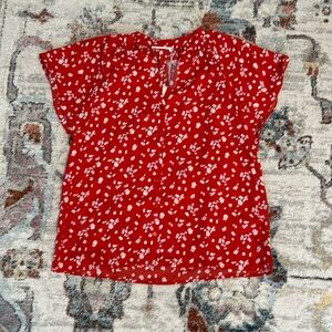 Red Lush blouse